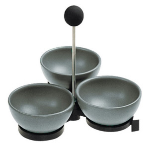 Stöckli Saucenständer 4teilig schwarz 